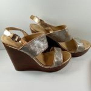 Coach Authentic Jezebel Wedges/Sandals - Sz 7